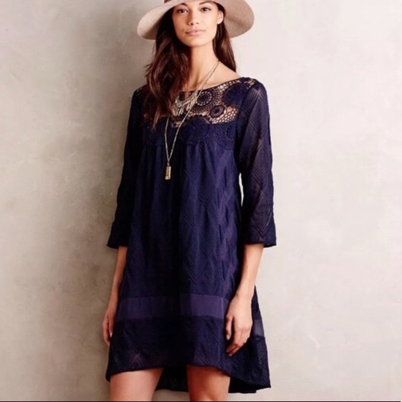 Anthropologie Dresses & Skirts - Anthropologie Holding Horses Boho Lace Dress